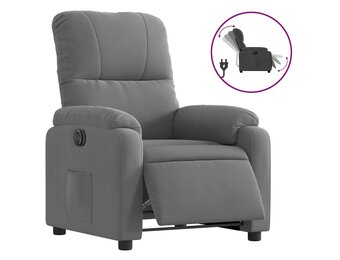 Elektrische Verstelbare Fauteuil - Donkergrijs (34% Korting)