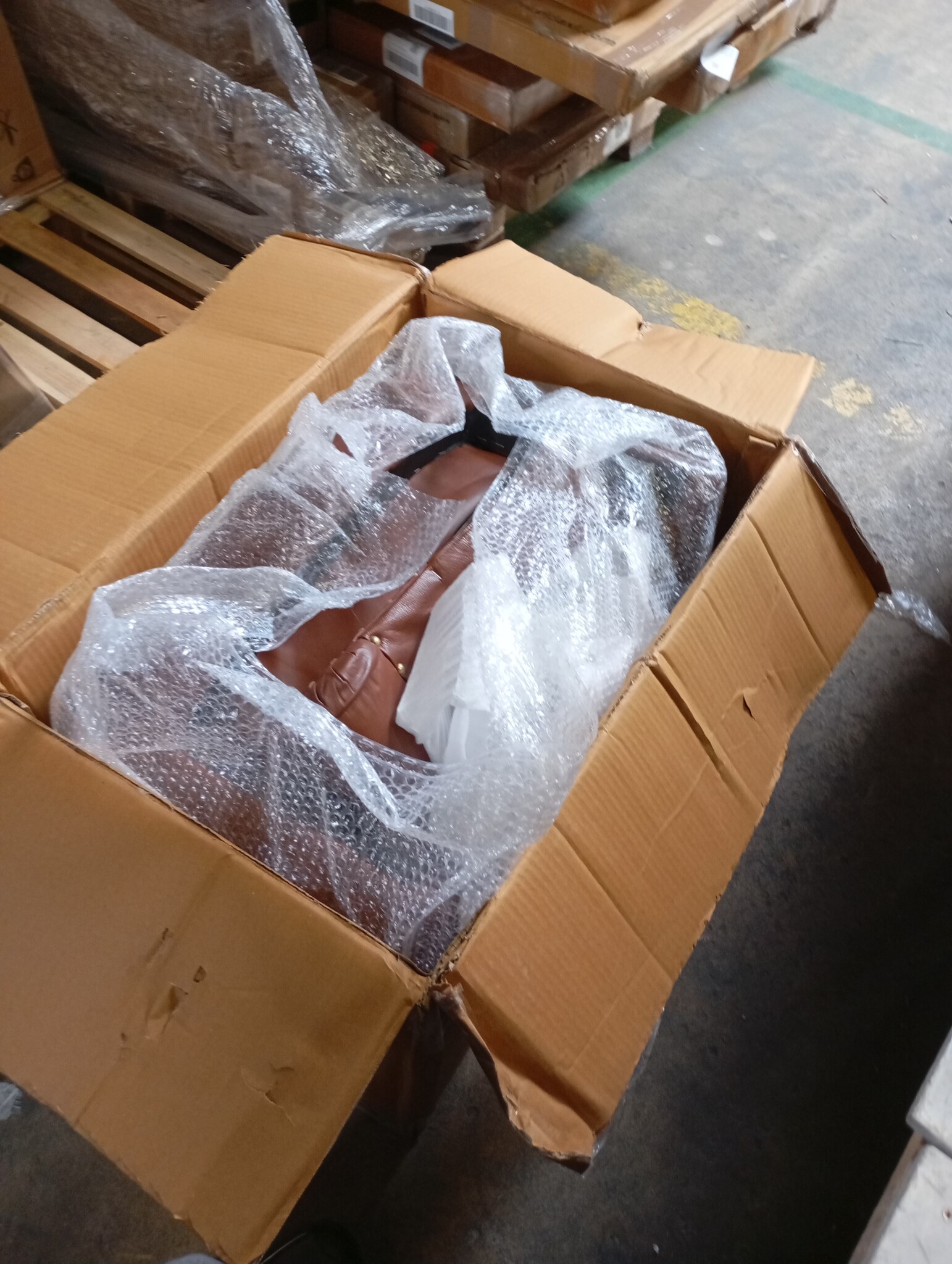 VidaXL Fauteuil - Echt Geitenleer Bruin (59% Korting)