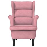vidaXL Fauteuil Fluweel Roze (54% Korting)