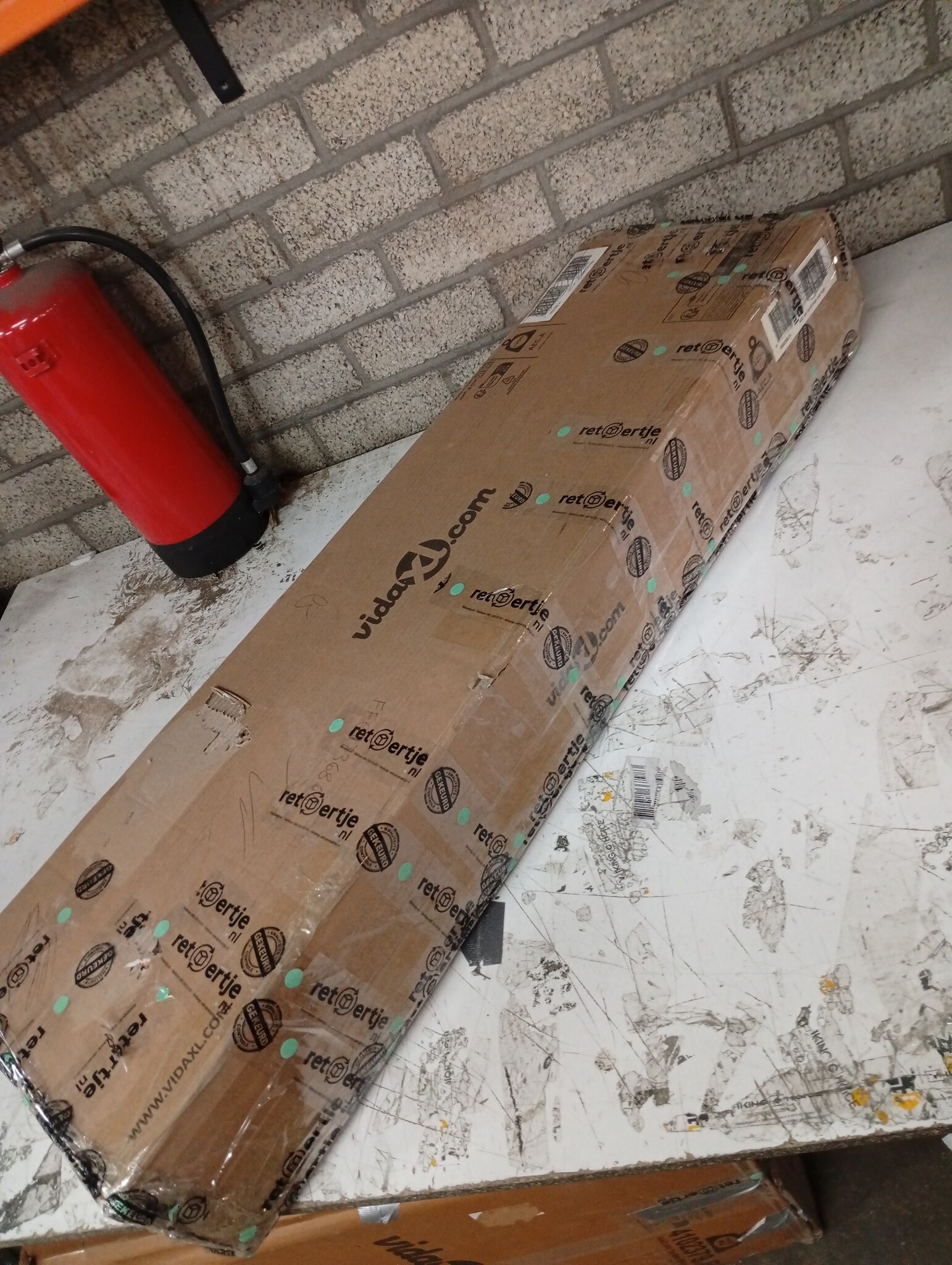 VidaXL Badkamerkast Wit - 30x30x183,5 cm - 53% Korting