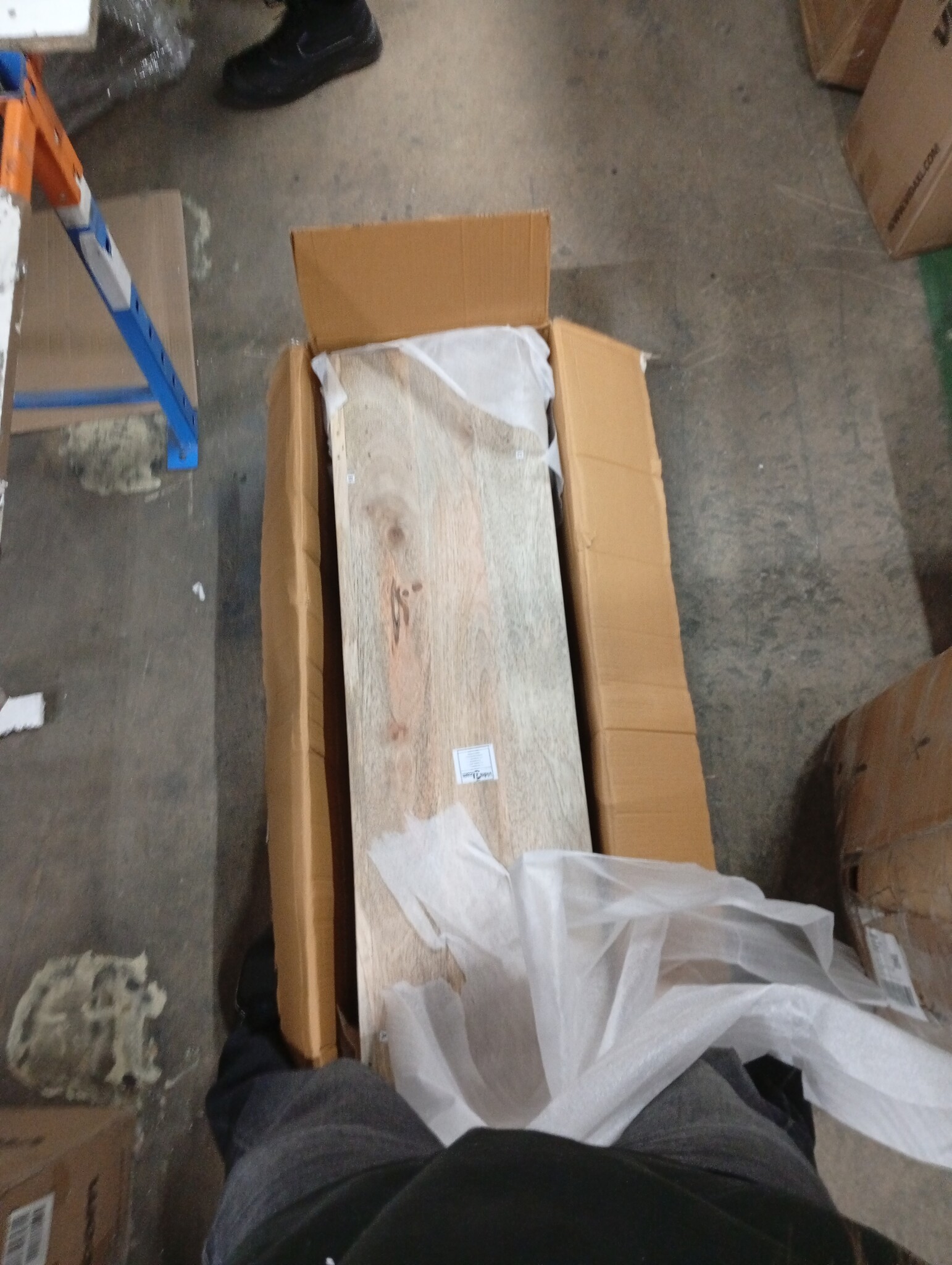 VidaXL TV-meubel 110x30x40 cm Massief Mangohout - 54% Korting!