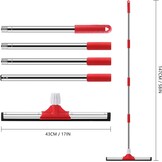 Vloerwisser telescoopsteel 147cm | Sneldrogend Schuimrubber | 23% Korting!