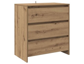 vidaXL Dressoir Artisanaal Eiken - 70x41x75 cm - 34% Korting