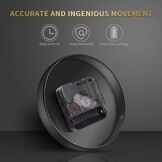 SOLEDI 3D Wandklok Zwart - 67% Korting - Maak het zelf!