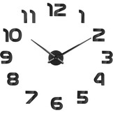 SOLEDI 3D Wandklok Zwart - 67% Korting - Maak het zelf!