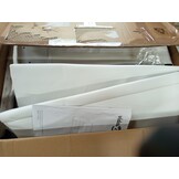 vidaXL 2-zitsbank Wit Kunstleer 120 cm - 59% Korting!