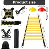 Voetbal Trainingsset: Coördinatieladder & Kicktrainer - 25% Korting