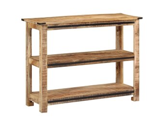 vidaXL Wandtafel Massief Mangohout 100x35x75 cm - 34% Korting!