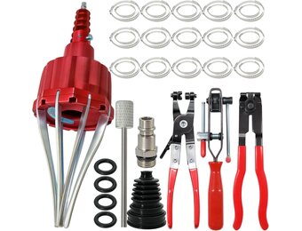 RUIZHI Asenhoes Spreider Set met 15 Klemmen & Tang - 33% Korting