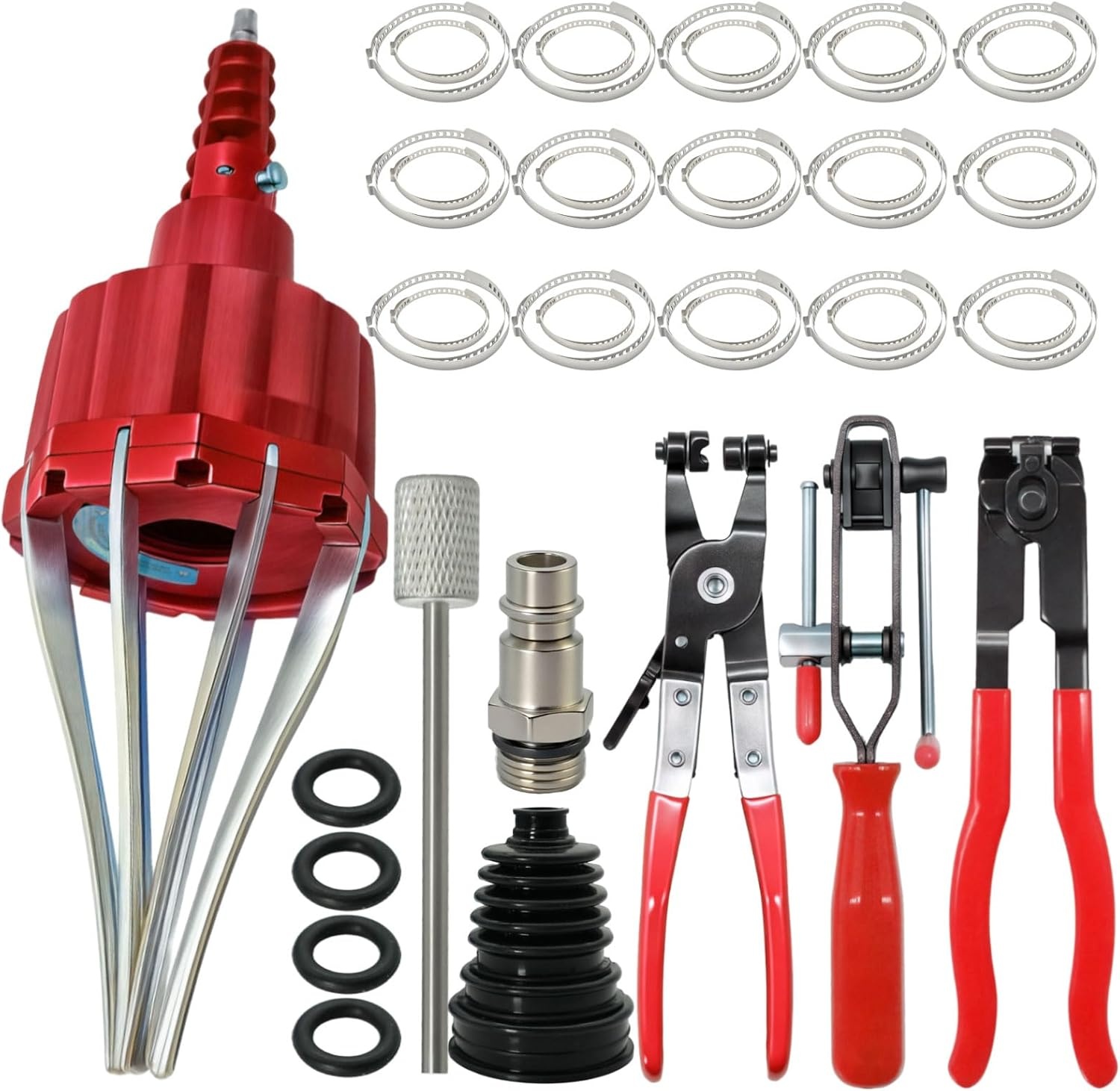 RUIZHI Asenhoes Spreider Set met 15 Klemmen & Tang - 33% Korting