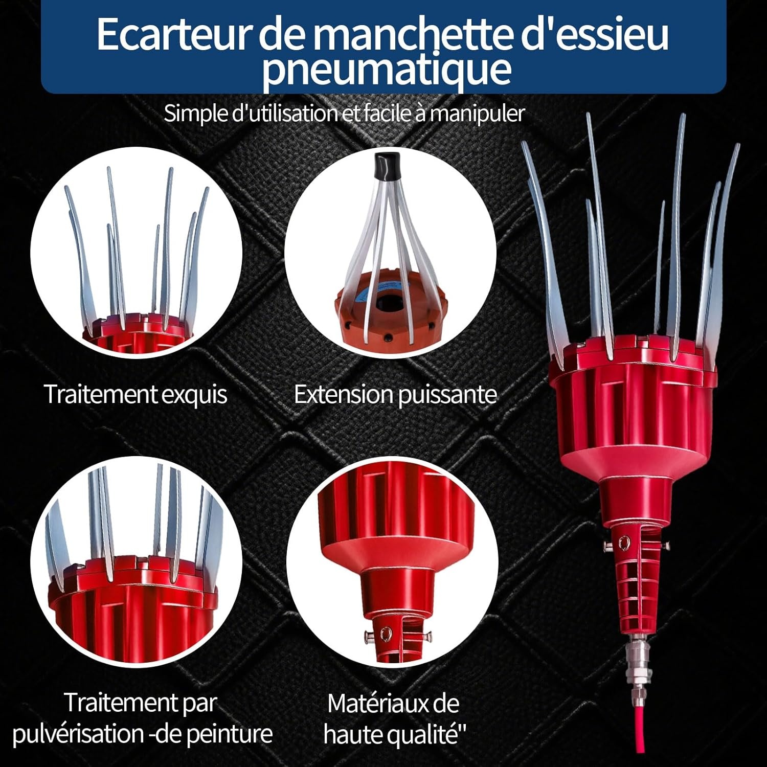 RUIZHI Asenhoes Spreider Set met 15 Klemmen & Tang - 33% Korting