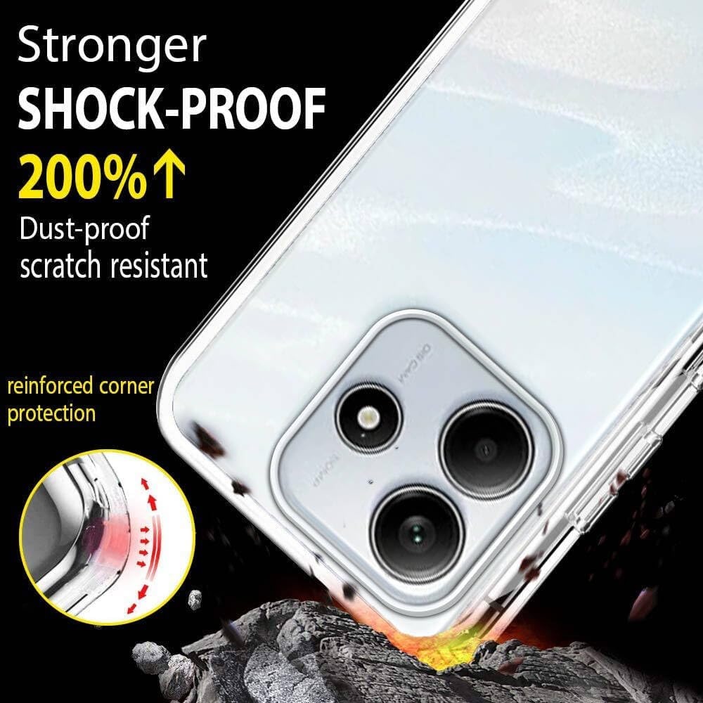 Transparante Siliconen Hoes Xiaomi Redmi Note 14 5G - 35% Korting!