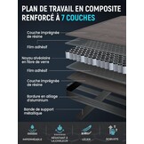 KingCamp Bamboe Campingtafel - Inhoogte Verstelbaar (30% Korting)