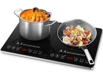 AMZCHEF Dubbele Inductiekookplaat - 29% Korting!