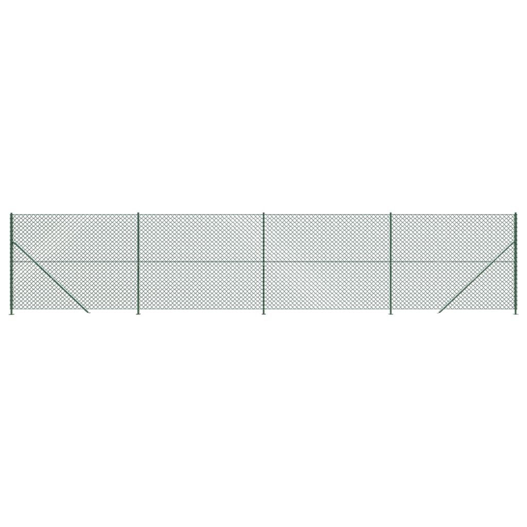 VidaXL Gaashek met Flens, Groen - 1,6x10 m - 53% Korting