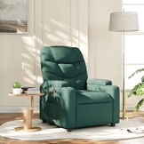 vidaXL Fauteuil Verstelbaar Stof Donkergroen - 34% Korting!