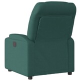 vidaXL Fauteuil Verstelbaar Stof Donkergroen - 34% Korting!