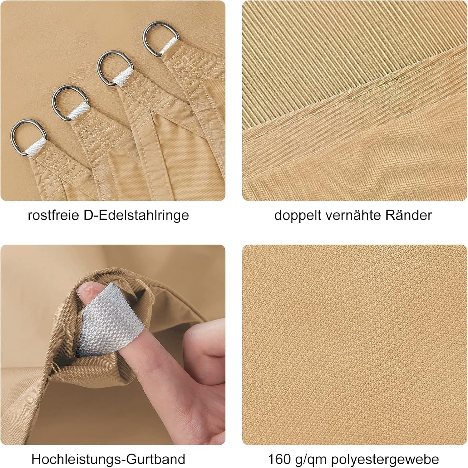 HAIKUS Zonnezeil Rechthoekig 3x5m - 35% Korting!