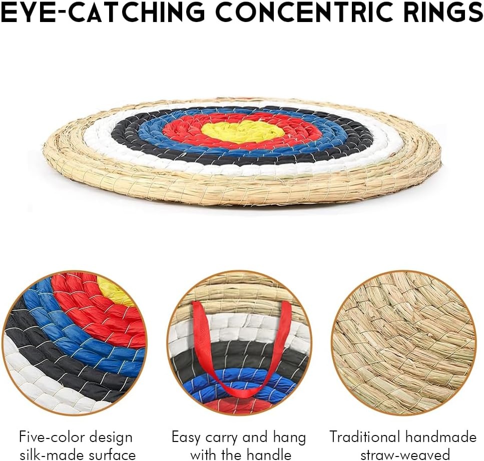 Deweey Strooien Bogenschijf 50x50cm - 34% Korting!