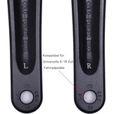 Prowheel E-bike Crankarm Mini ISIS Zwart 165/170/175MM (32% korting)