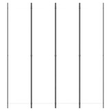 VidaXL Kamerscherm 4 Panelen Wit – 52% Korting