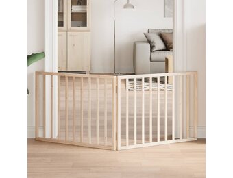 vidaXL Hondenhek inklapbaar - 160cm Populierenhout - 30% Korting