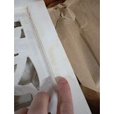 vidaXL Kamerscherm 3-Delig Mangohout Wit - 54% Korting