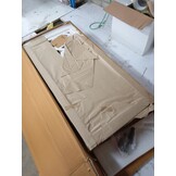 vidaXL Kamerscherm 3-Delig Mangohout Wit - 54% Korting