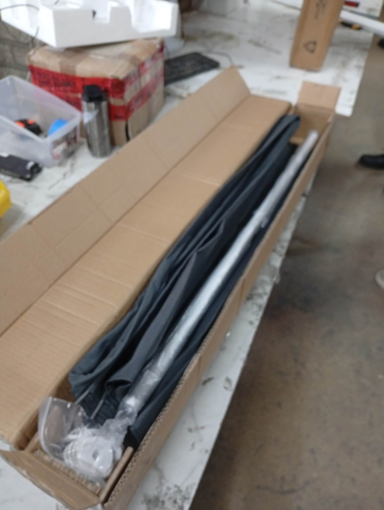 vidaXL Uittrekbare Luifel 400x150cm Antraciet - 53% Korting!