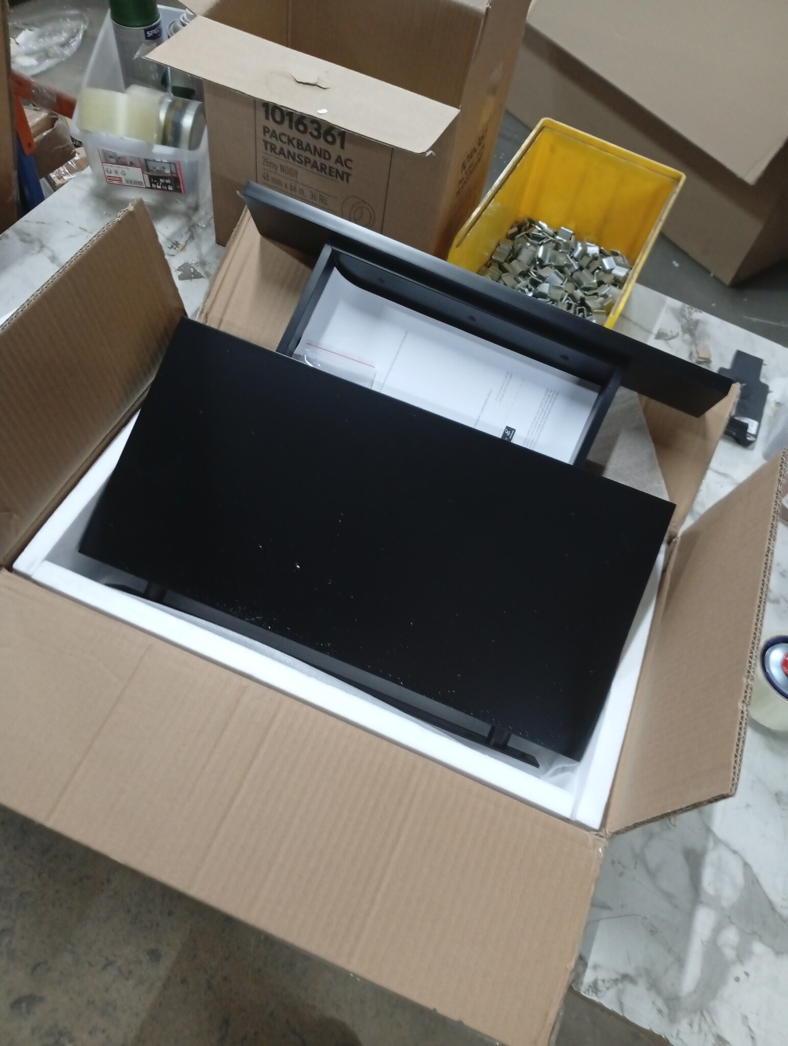 Zwevend Wandschap met Lade (48x25x8 cm) - 52% Korting