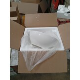 Retortje: Ovalen Wastafel Keramiek Wit 40x33 cm - 51% Korting!