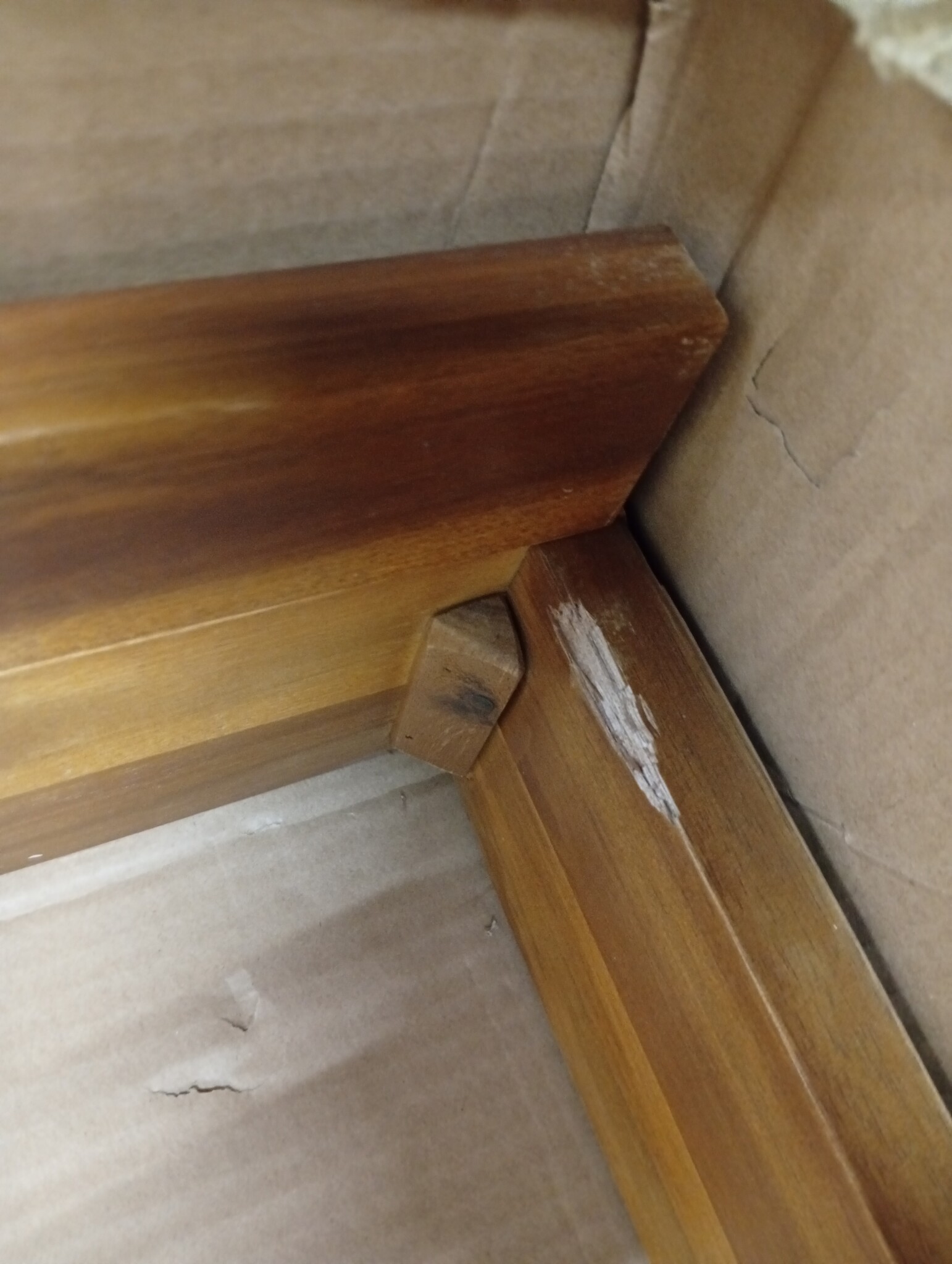 VidaXL Middenbank Acaciahout Crèmewit - 59% Korting!