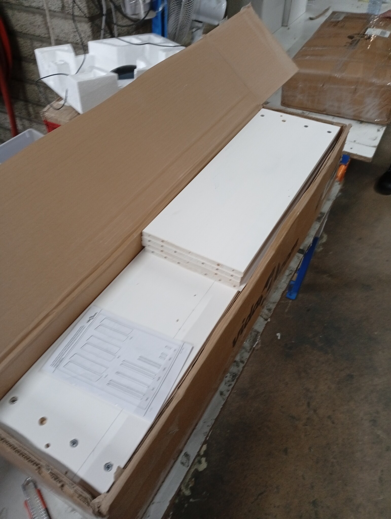 VidaXL Bedframe Wit Massief Hout 120x200 cm - 54% Korting!