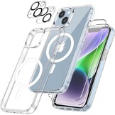 iPhone 14 Magnetische Beschermhoes + 2x Glas + 42% Korting