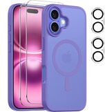 iPhone 14 Magnetische Beschermhoes + 2x Glas + 42% Korting