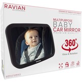 RAVIAN Autospiegel Baby/Kinderen - Onbreekbaar, 360° Verstelbaar (-24%)