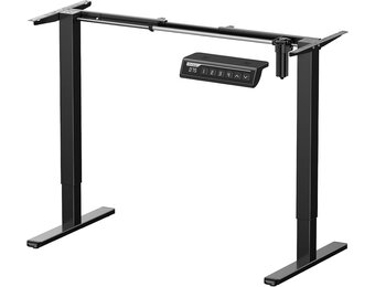 Elektrisch opstaand bureauframe - ErGear in hoogte verstelbare tafelpoten zitten standaard bureauframe tot 47 inch ergonomisch staand bureaubasis alleen werkstation frame