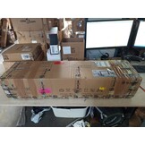 Elektrisch opstaand bureauframe - ErGear in hoogte verstelbare tafelpoten zitten standaard bureauframe tot 47 inch ergonomisch staand bureaubasis alleen werkstation frame