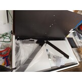 Inklapbare Wandtafel Zwart Bewerkt Hout - 57% Korting