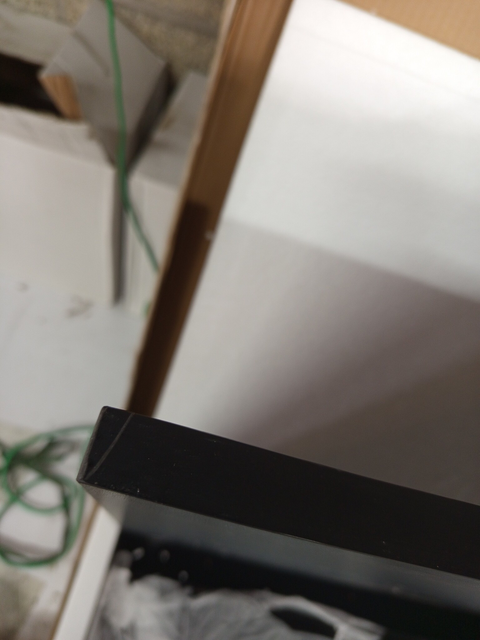 Inklapbare Wandtafel Zwart Bewerkt Hout - 57% Korting