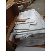 vidaXL Archiefkast Wit - 73% Korting - Geretourneerd