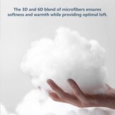 WAVVE zomerdekbed + jaardekbed = winterdekbed, 450m², 240 x 260 cm, 4 seizoenen, ademend dekbed