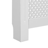 vidaXL Radiatorombouw Wit (112x19x81,5 cm) - 34% Korting!