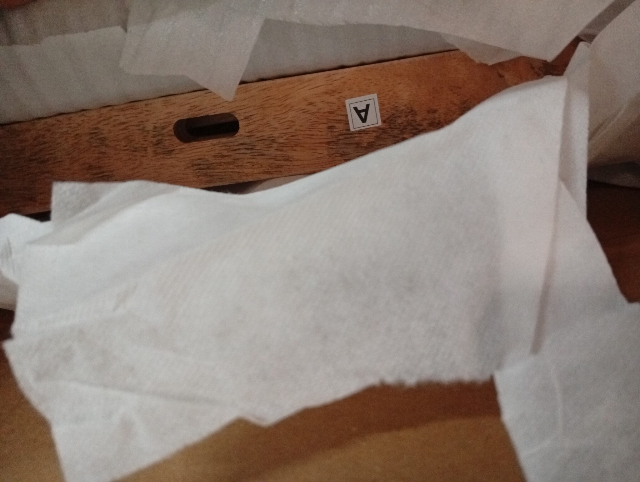 vidaXL Eindtafels Bruin massief mangohout