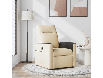 VidaXL Fauteuil Crème - 40% Korting!