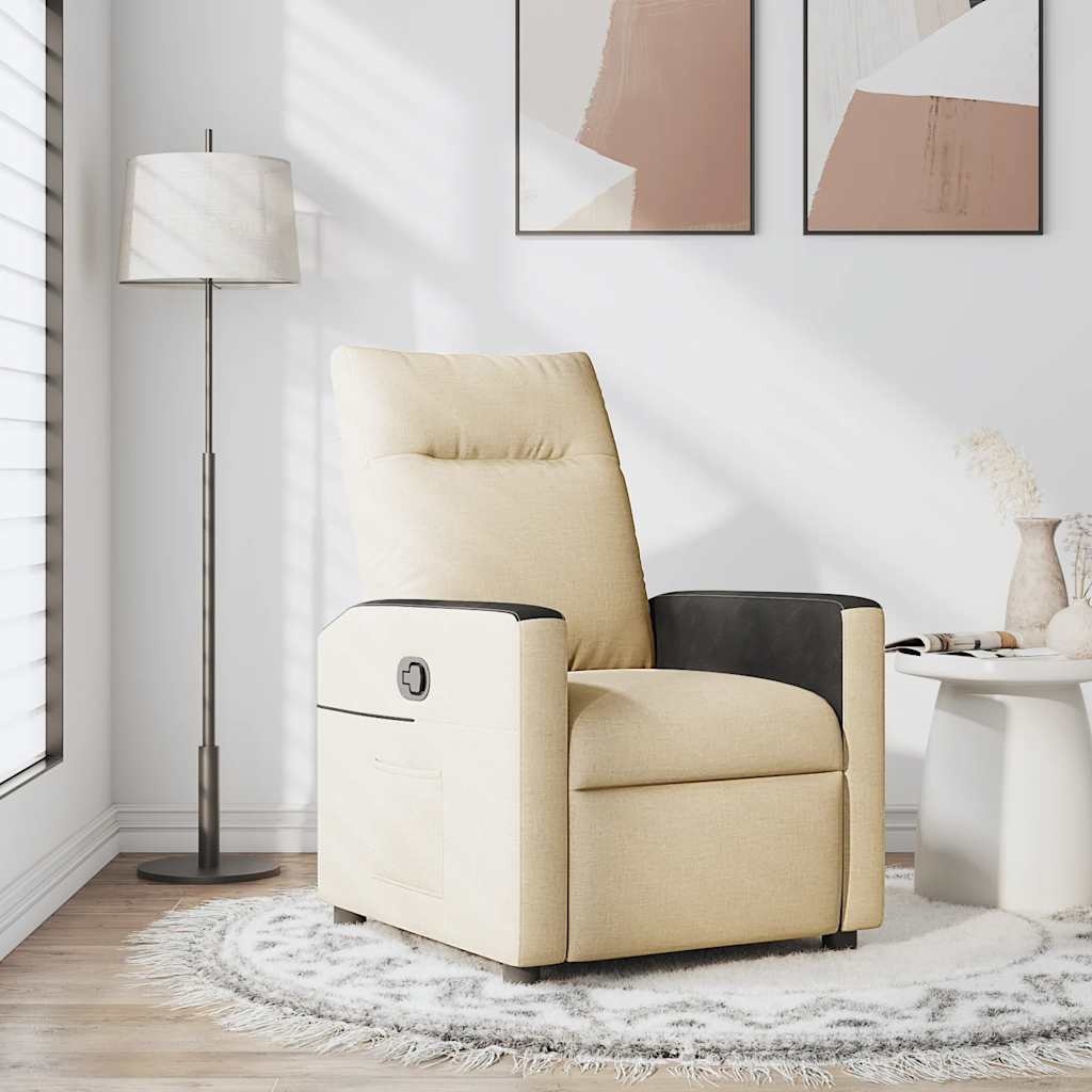 VidaXL Fauteuil Crème - 40% Korting!