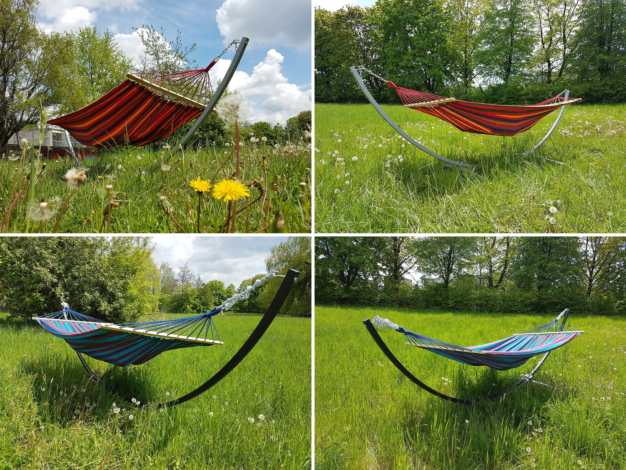 Universele Hangmat Standaard - Metaal - 300cm - 58% Korting!