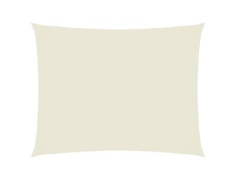vidaXL Zonnedoek Rechthoekig 2.5x3.5m Crème - 30% Korting!