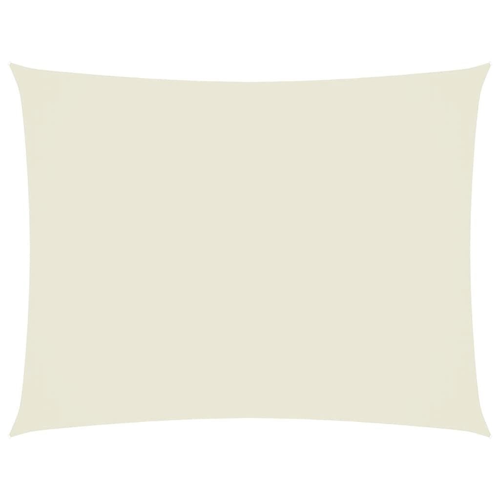 vidaXL Zonnedoek Rechthoekig 2.5x3.5m Crème - 30% Korting!
