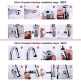 Bidet Handdouche Set Zwart/Wit (23% Korting)